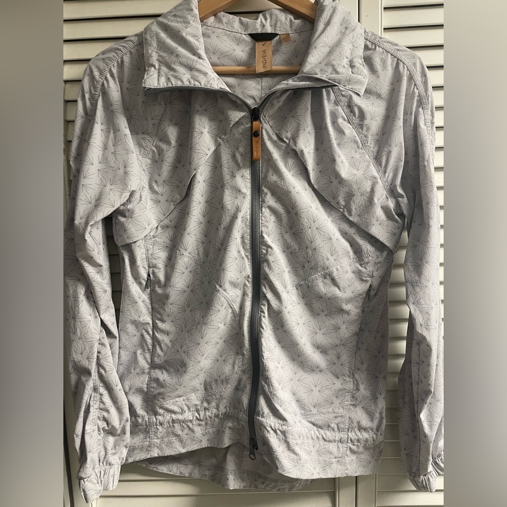 Womens Indyeva Podroz III Jacket - Lightweight Spring Summer Hooded Size XS